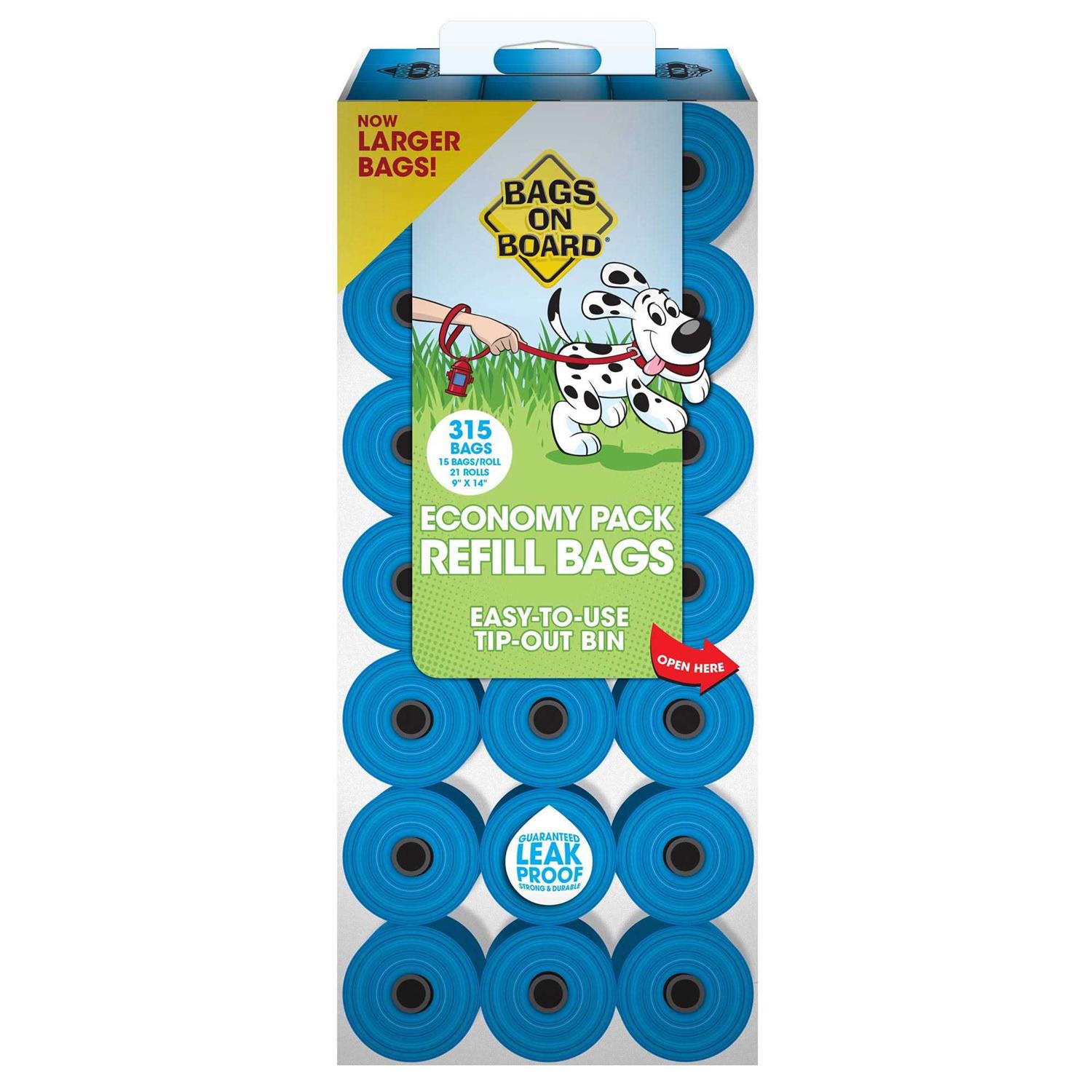 Bags on Board Waste Pick Up Refill Bags