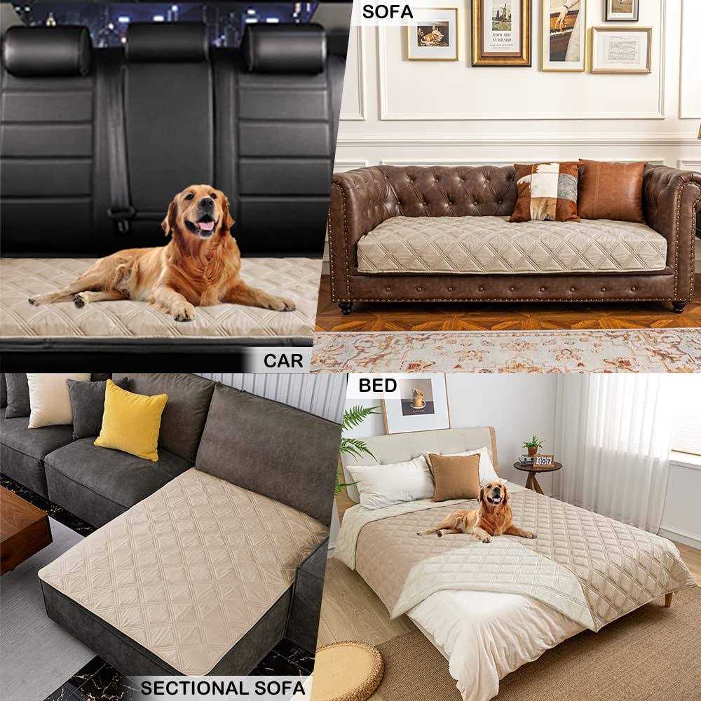 Alternative view of SUNNYTEX Waterproof & Reversible Dog Bed Cover Pet Blanket Sofa