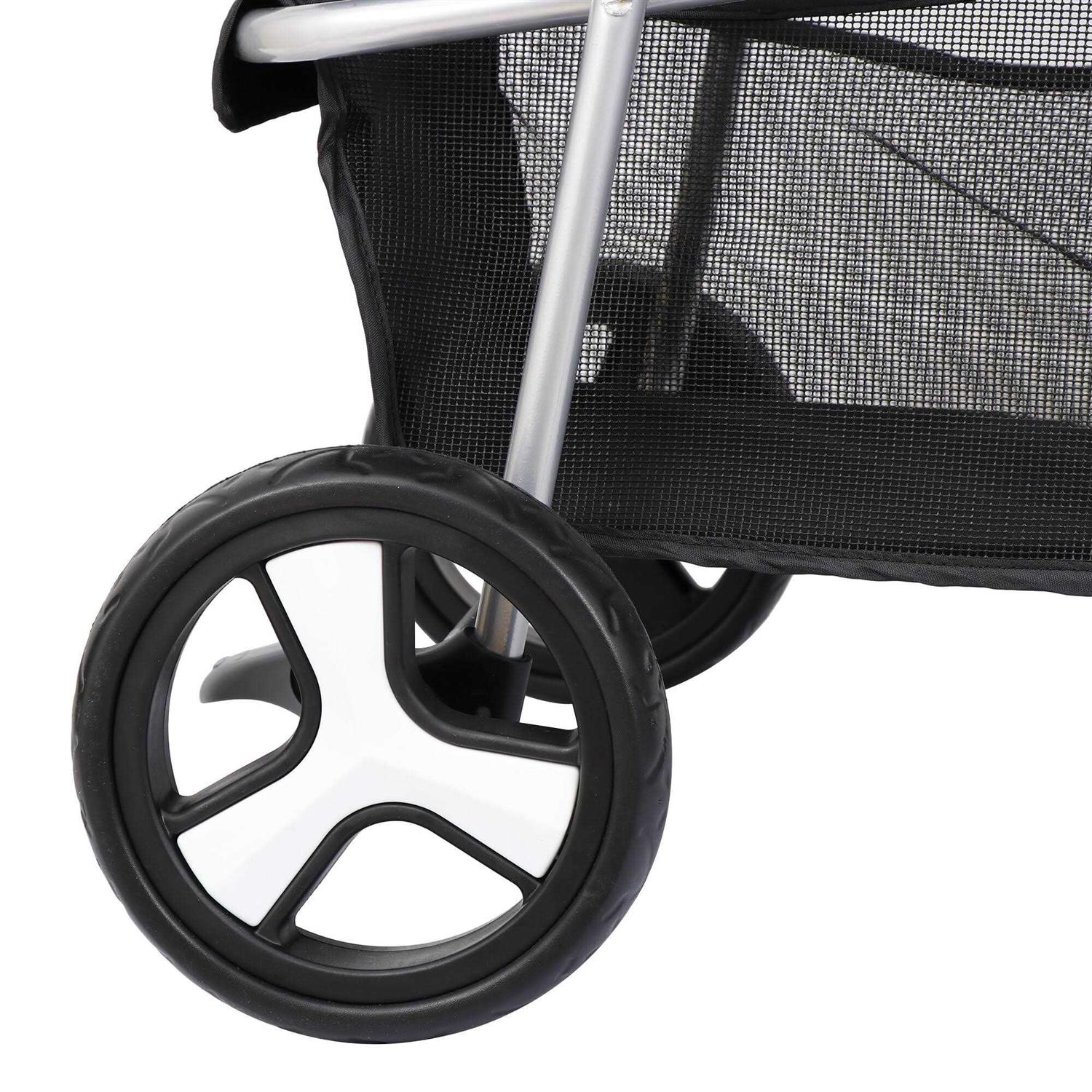 Alternative view of Homgarden 3 Wheel Foldable Pet Stroller for Small Medium Dog W/Storage Basket