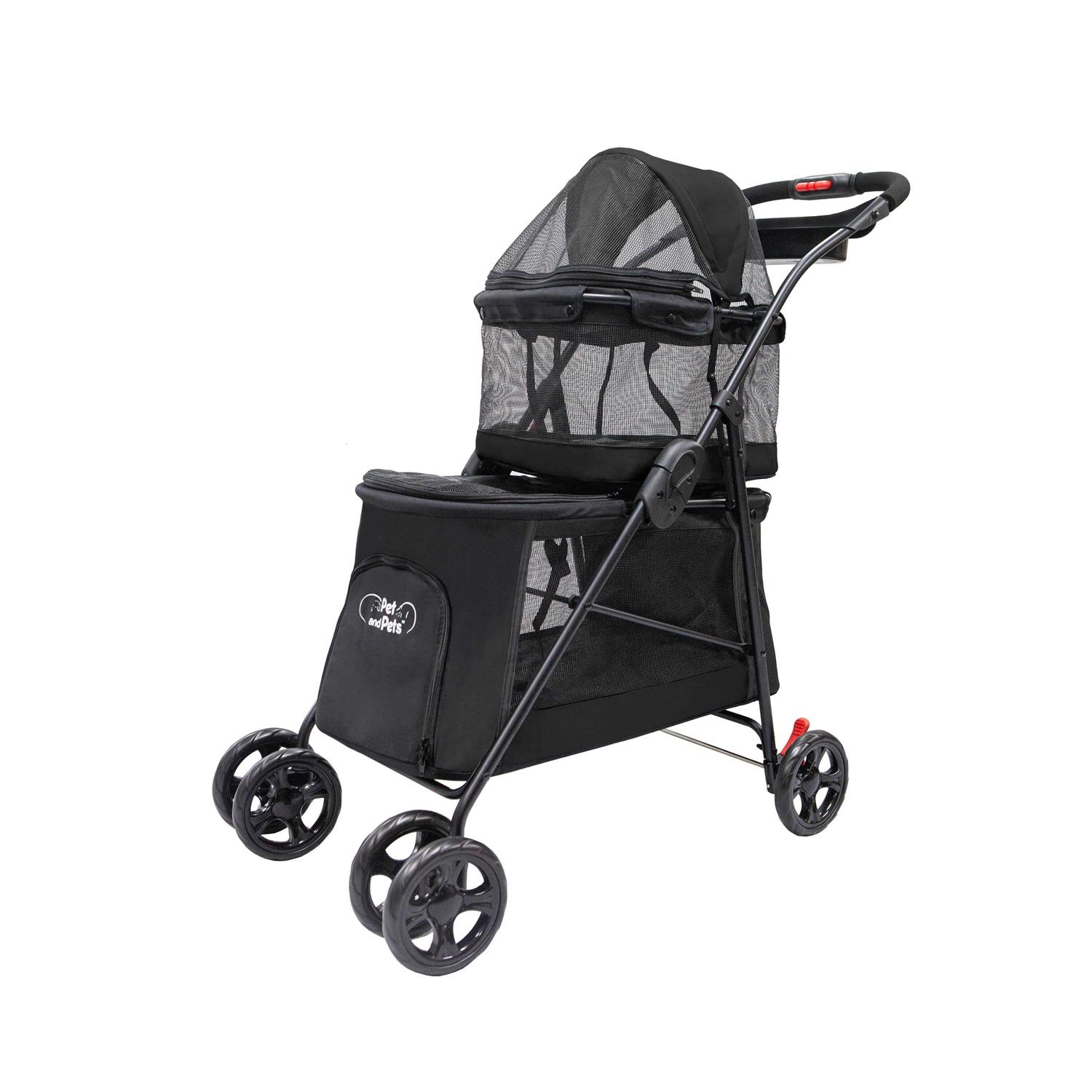 Petique Double Decker Pet Stroller