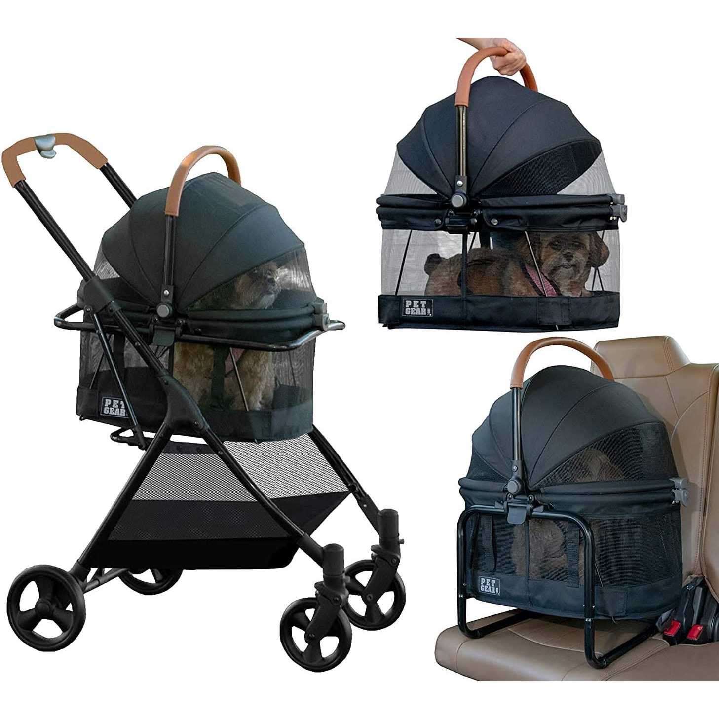 Pet Gear View 360 Stroller, Booster and Carrier Travel System