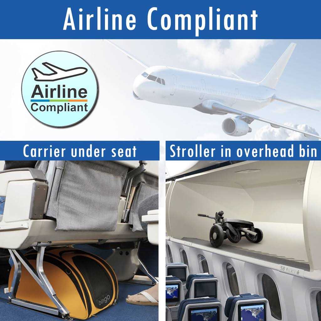Alternative view of Pet Rover Airline approved Bag & Pet Stroller Combo
