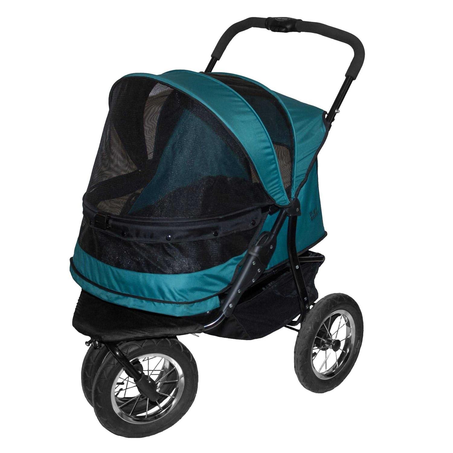 Pet Gear Double No-Zip Pet Stroller