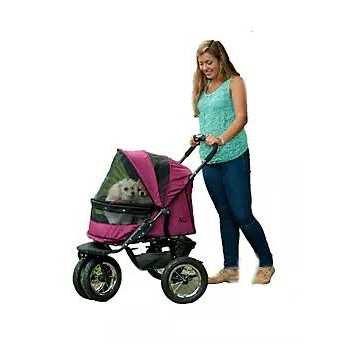 Alternative view of Pet Gear Double No-Zip Pet Stroller
