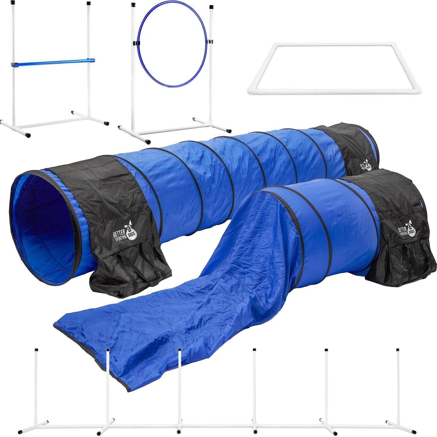 Better Sporting Dogs 7 Piece Deluxe Dog Agility Equipment Set 0219B