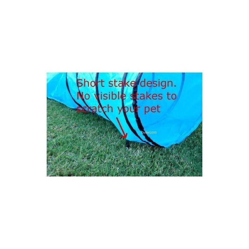 Alternative view of Hdp 18 Ft Dog Agility Training Open Tunnel