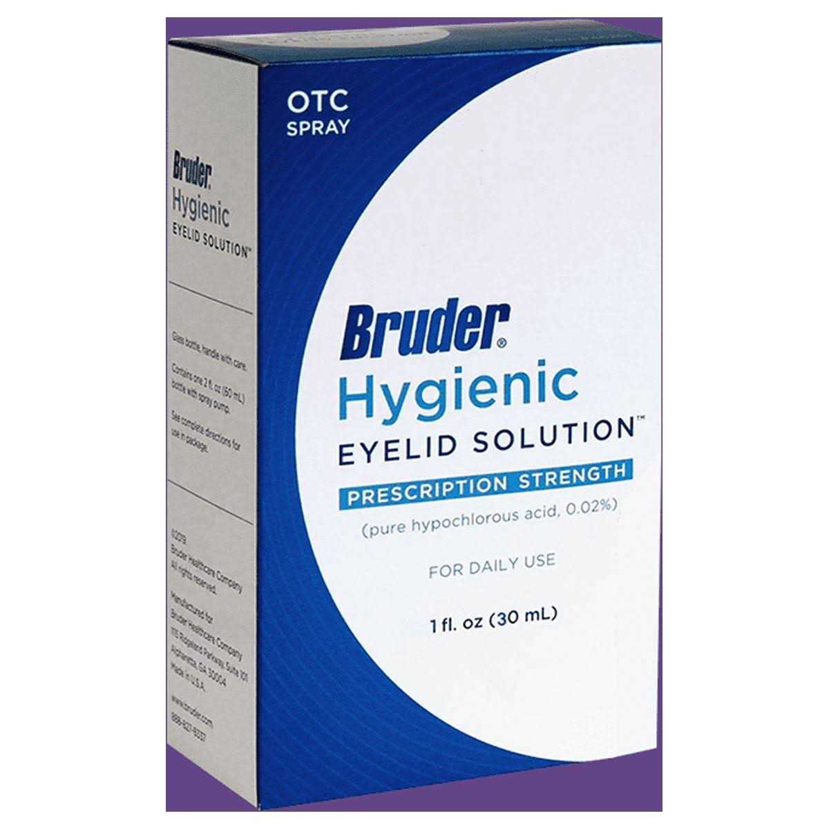 Alternative view of Bruder Hygienic Eyelid Hypochlorous Solution