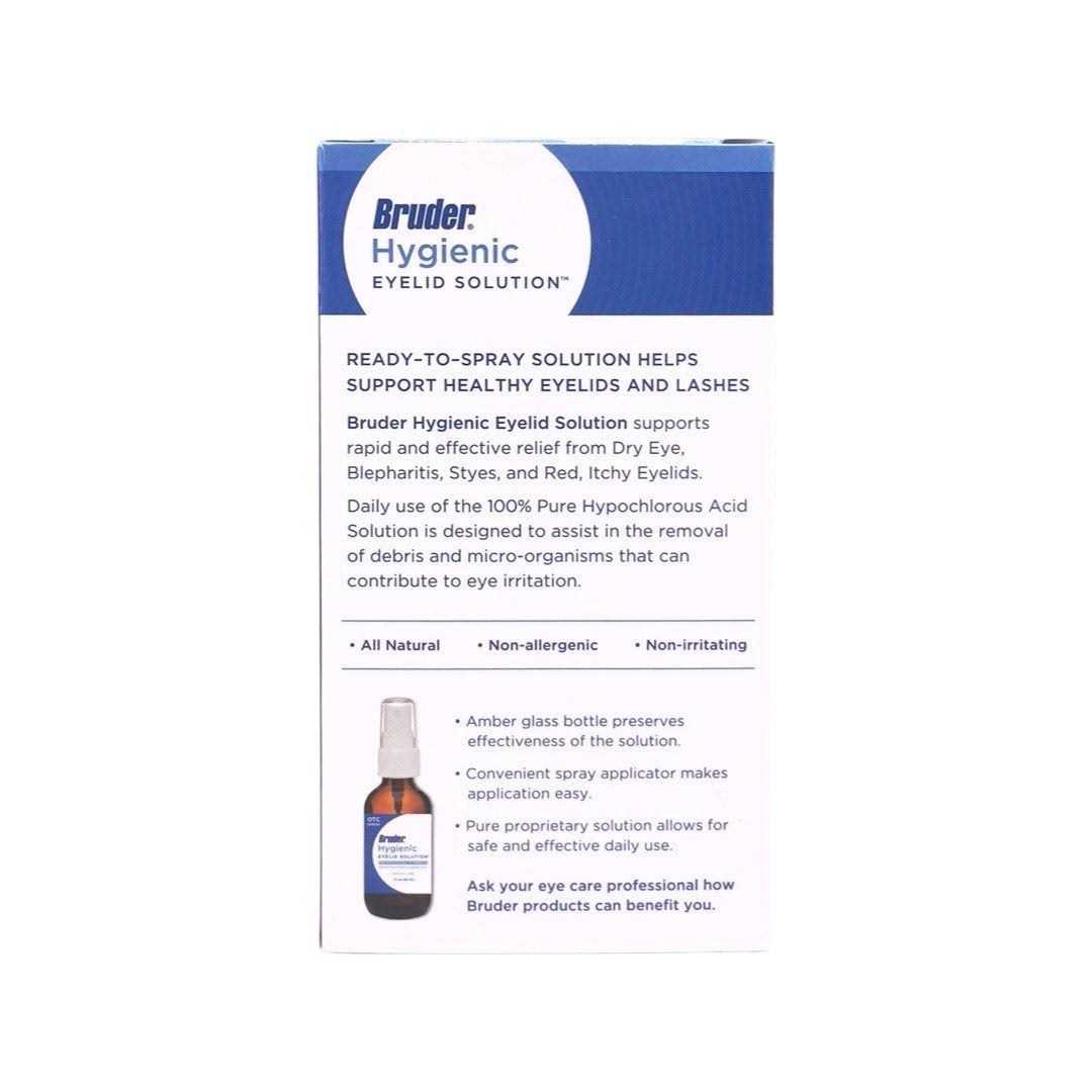 Alternative view of Bruder Hygienic Eyelid Hypochlorous Solution