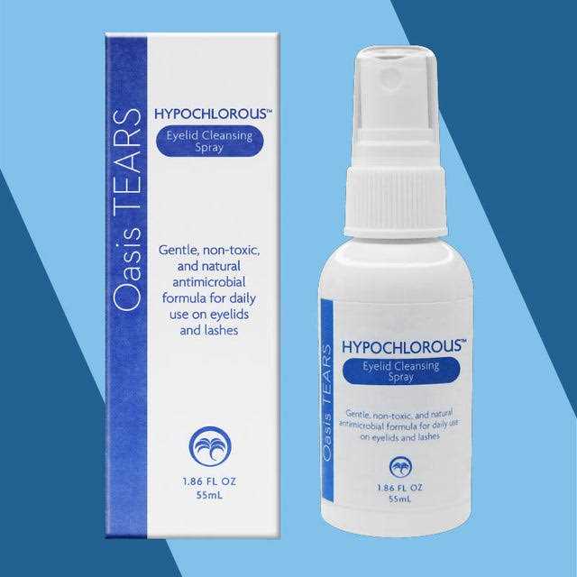 Alternative view of Oasis Tears Hypochlorous Eyelid Cleansing Spray