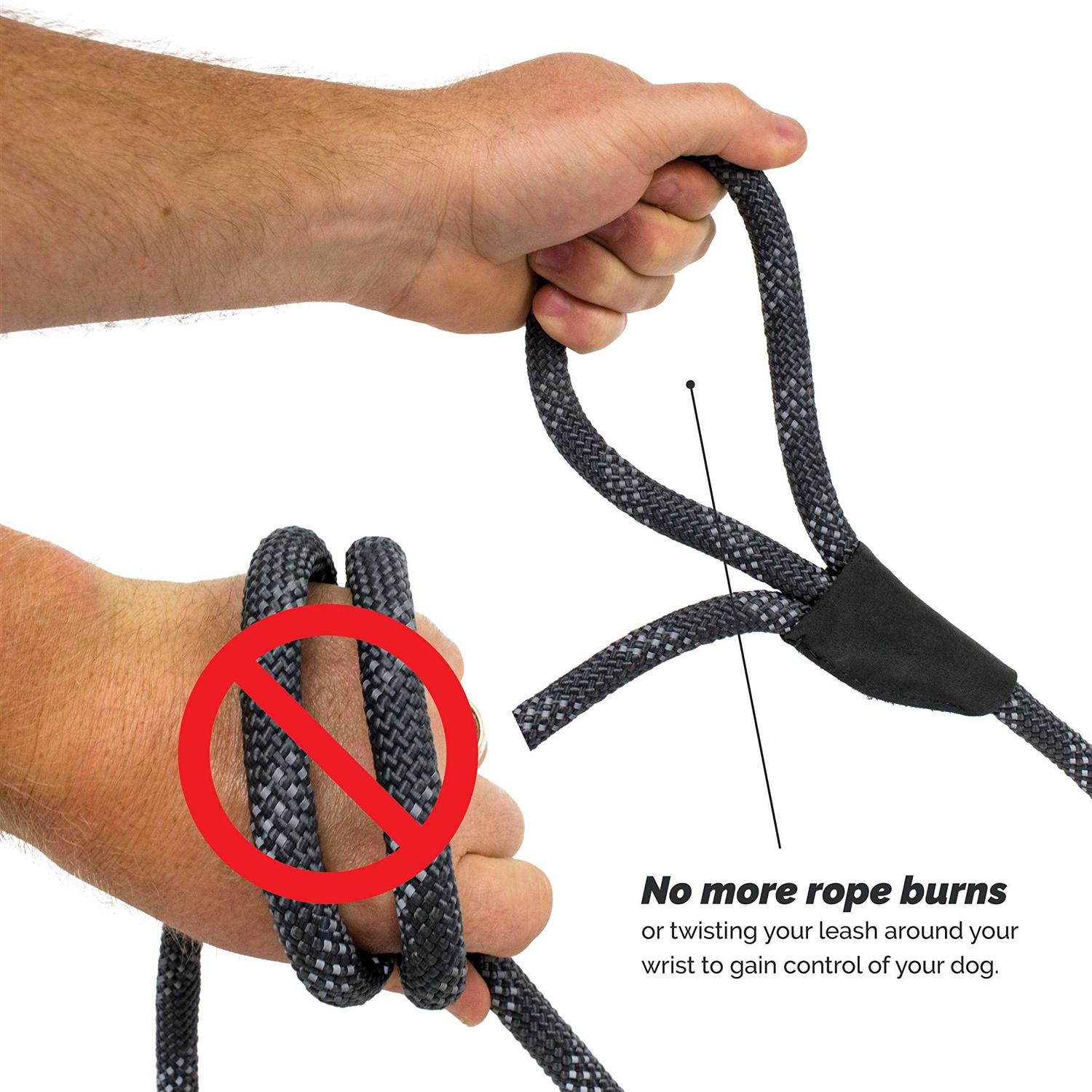 Alternative view of Tuff Mutt Dog Rope Leash