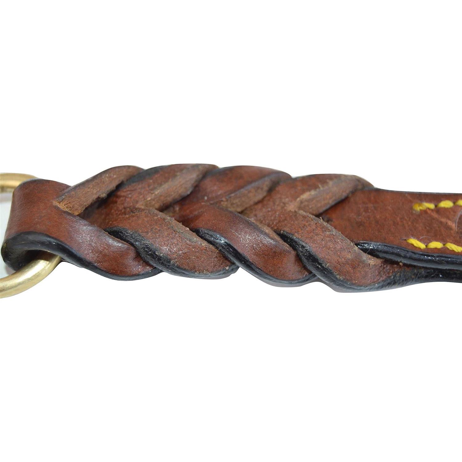 Alternative view of Soft Touch Collars Leather Braided Dog Leash