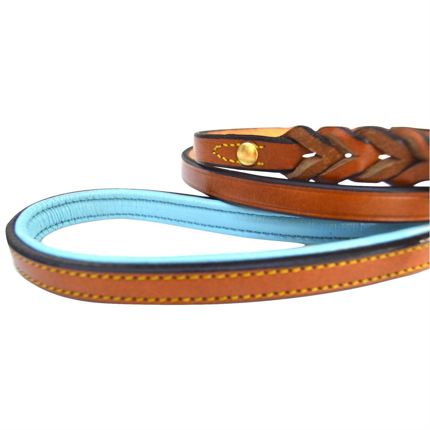 Alternative view of Soft Touch Collars Leather Braided Dog Leash
