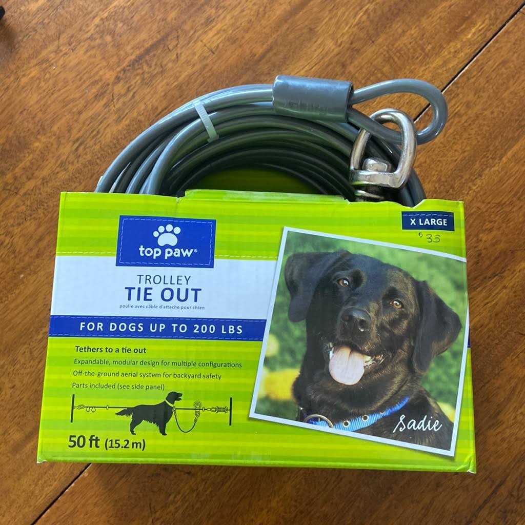 Alternative view of Top Paw Trolley Dog Tie Out