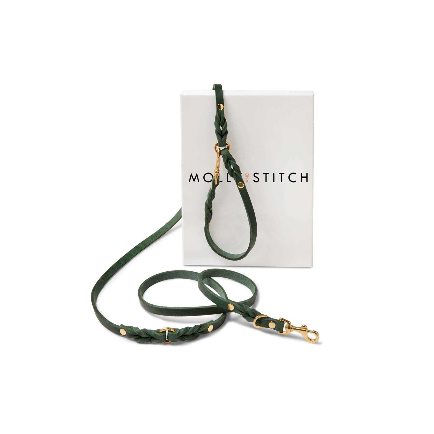 Butter Leather 3x Adjustable Dog Leash Molly And Stitch US