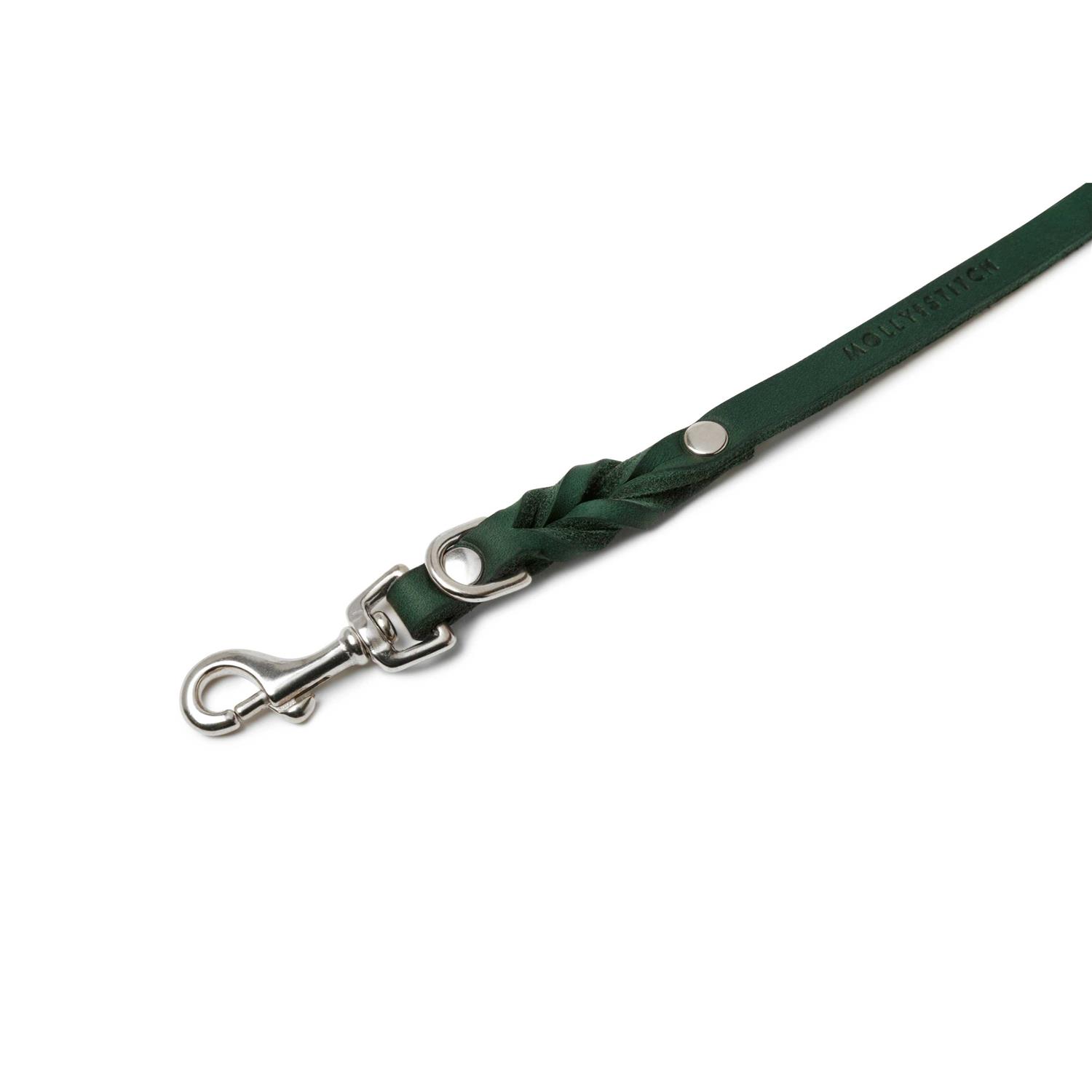 Alternative view of Butter Leather 3x Adjustable Dog Leash Molly And Stitch US