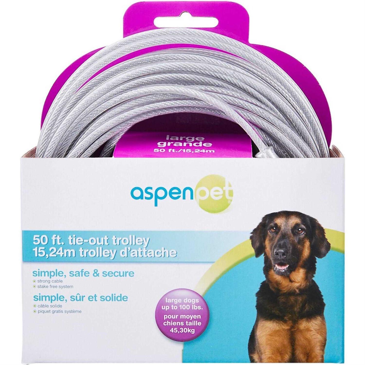 Aspen Pet Trolley Tie-Out