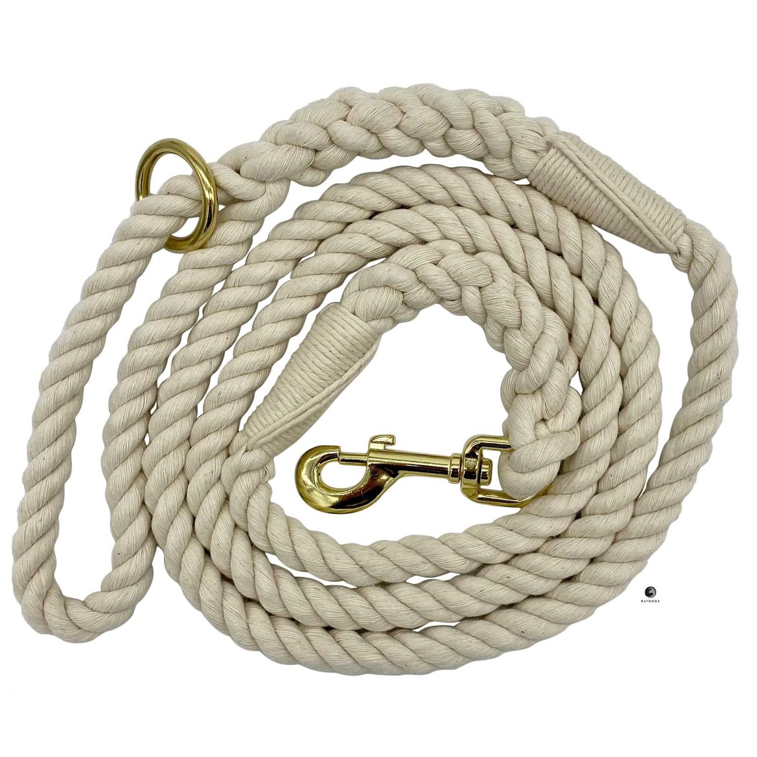 Ravenox Cotton Rope Leash Lead 12-inch x for Medium to Large Dogs