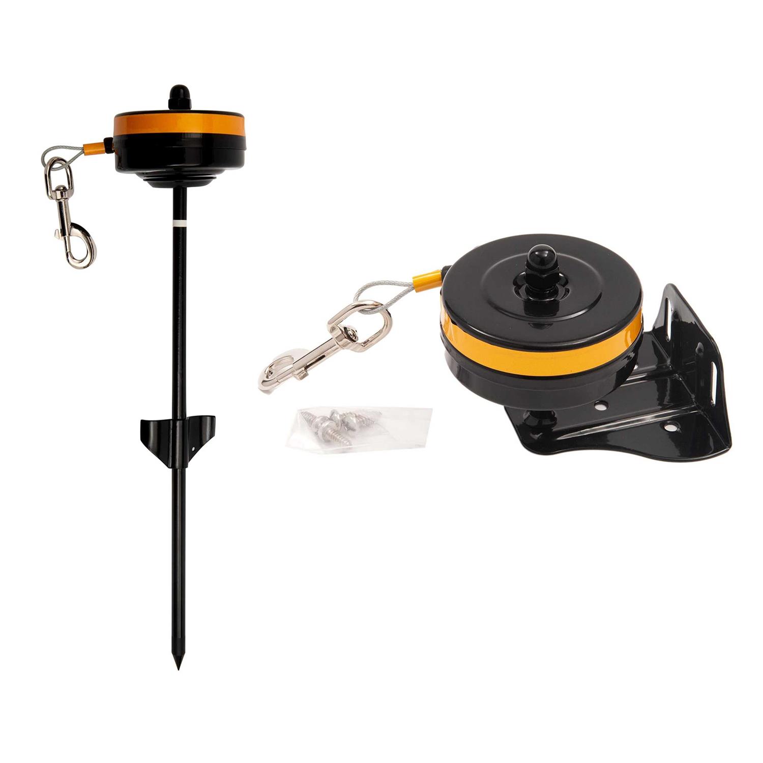 Lixit Bracket Mount Retractable Tie Out
