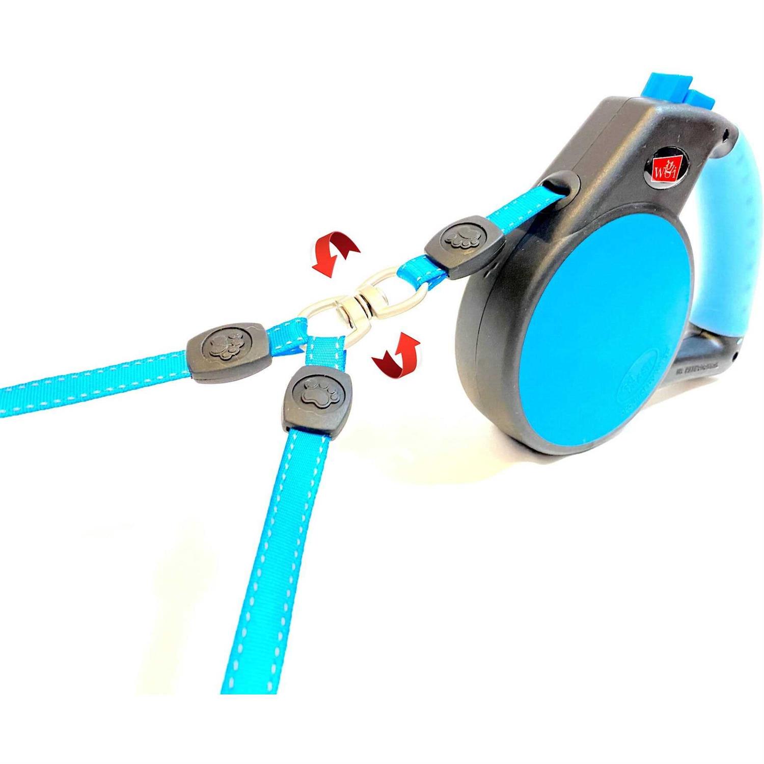 Wigzi Retractable Coupler Dog Leash