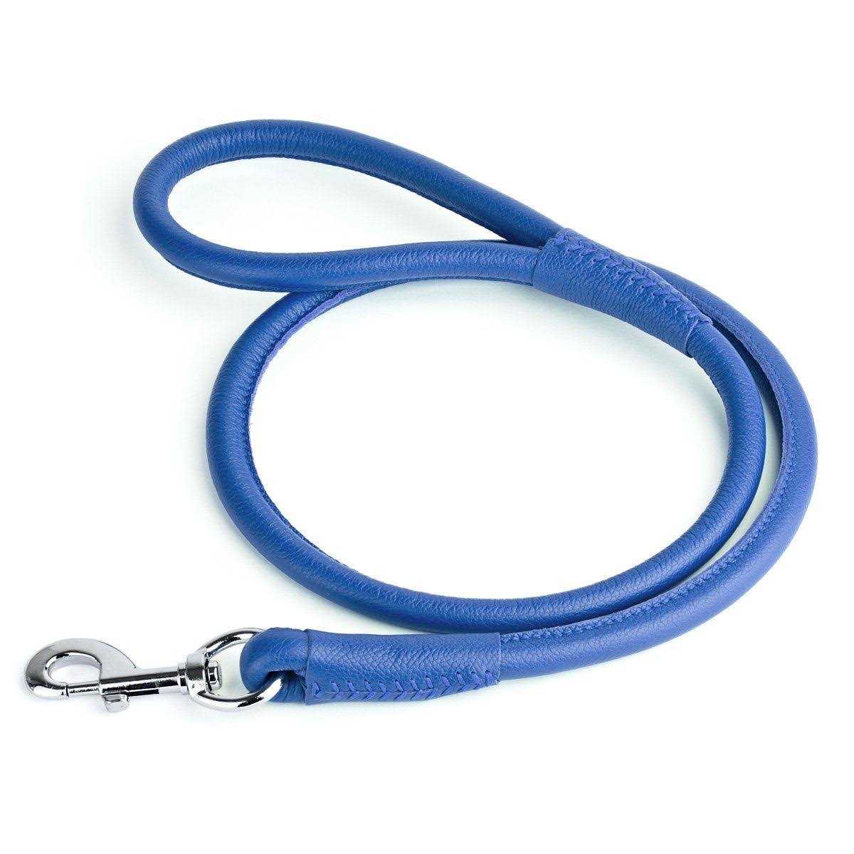 Dogline Soft Leather Round Leash