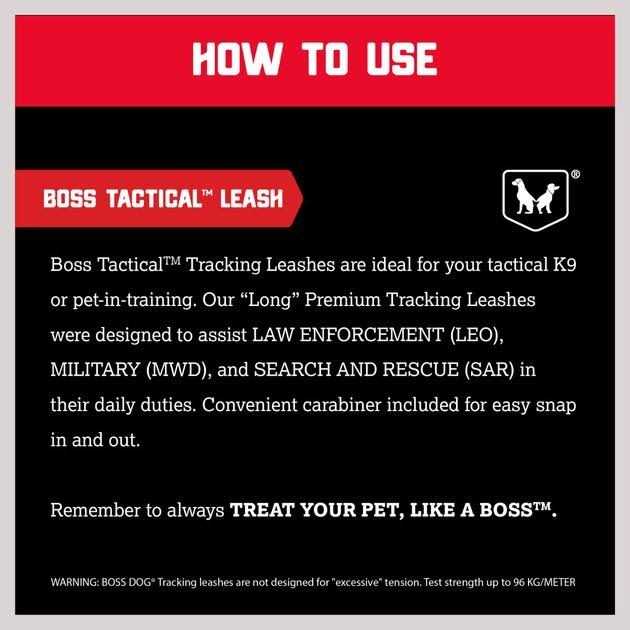 Alternative view of Boss Dog Tactical Leash
