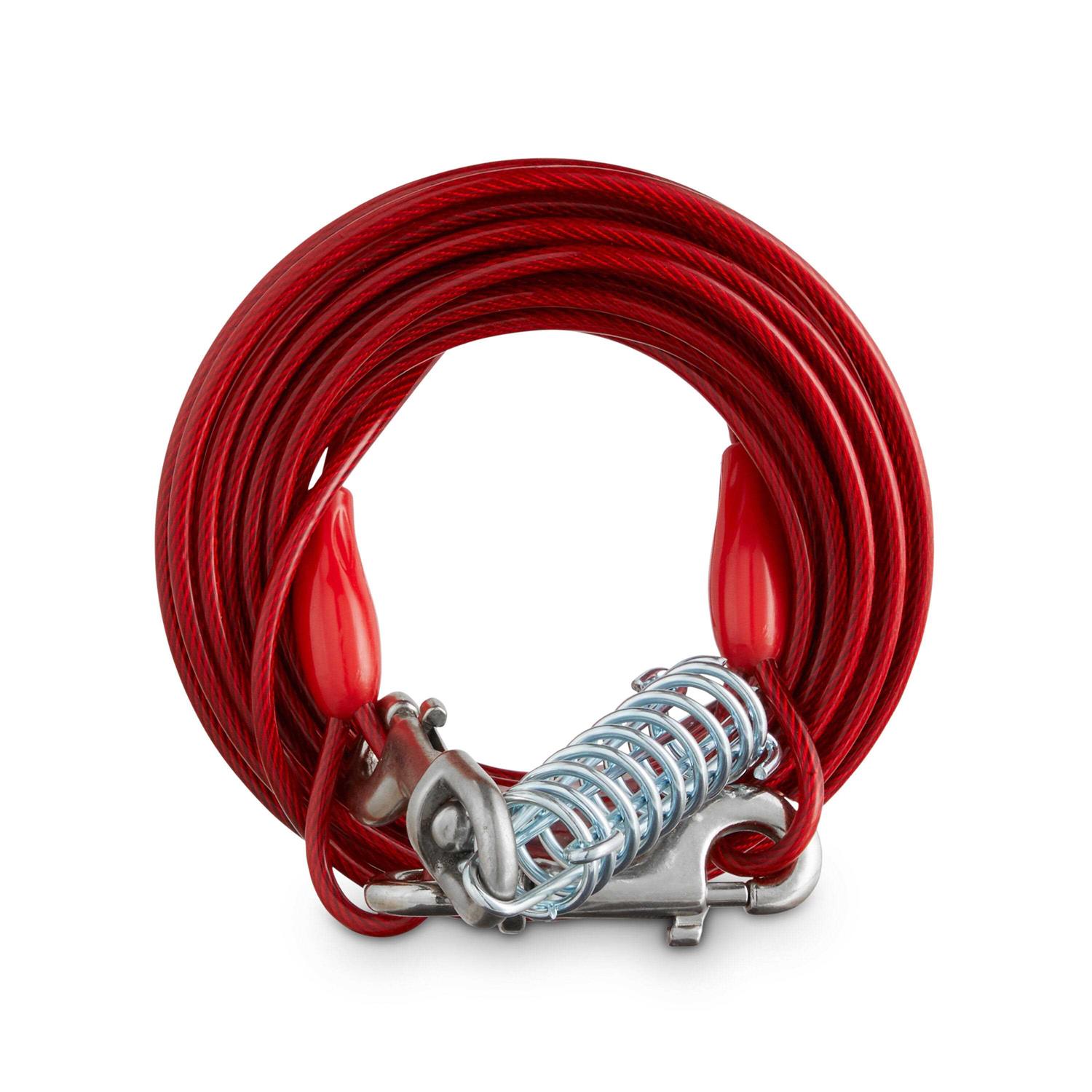 Alternative view of EveryYay Stretch Your Legs Trusty Tether Tie-Out Cable with Spring Stake