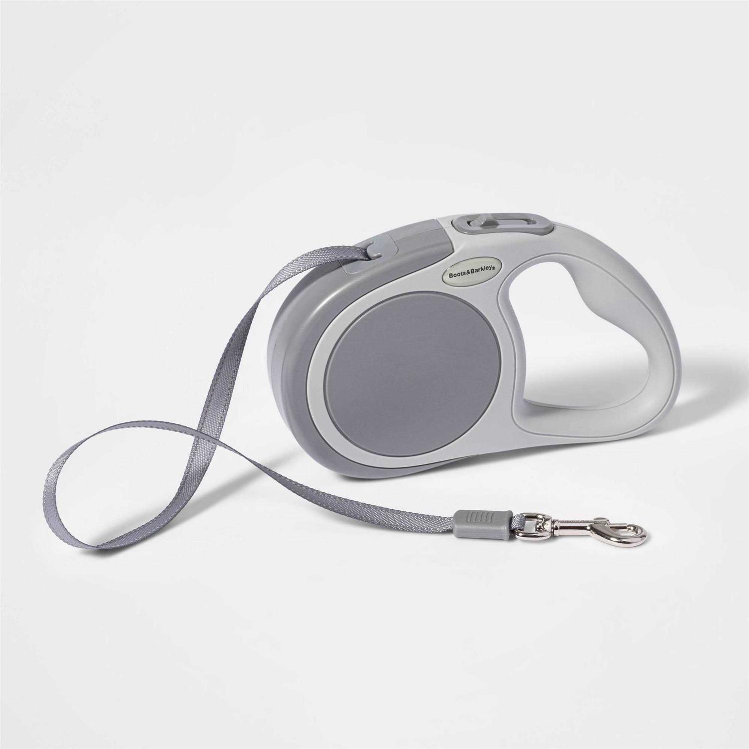 Boots & Barkley Reflective Retractable Dog Leash