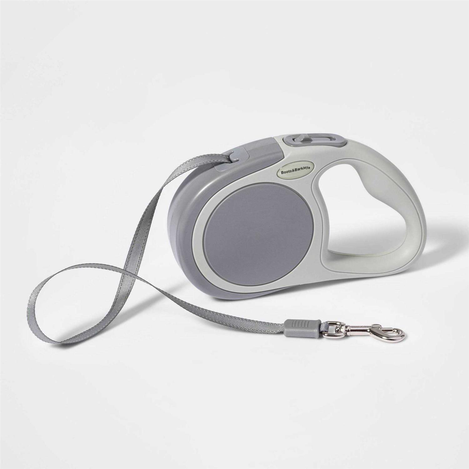 Boots & Barkley Reflective Retractable Dog Leash