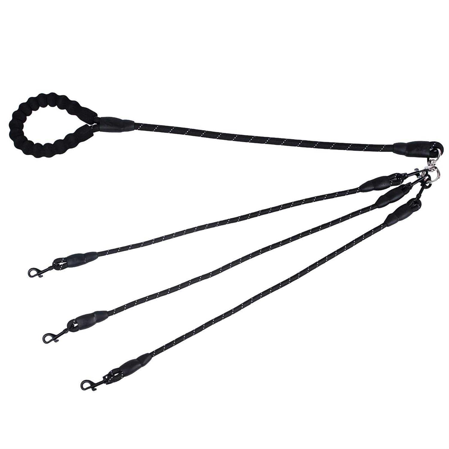 Greeney Way Dog Leash,No Tangle Multiple Dog Rope Leash Nylon Pet Straps for Dog Outdoor Walking