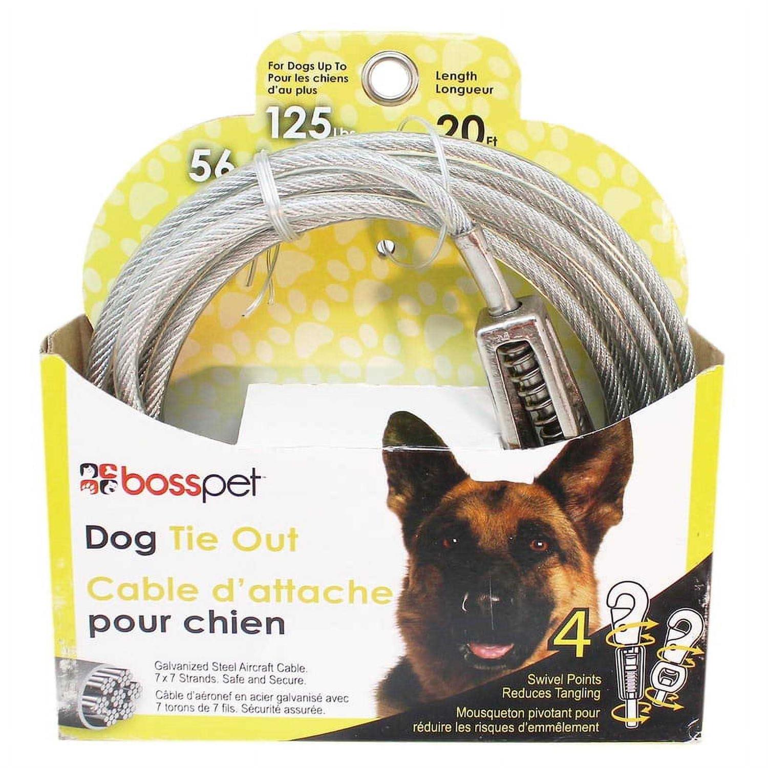Alternative view of Boss Pet Q5720SPG99 PDQ Tie-Out with Spring
