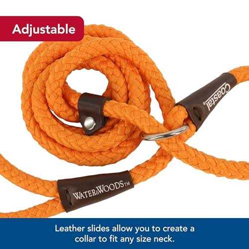 Alternative view of Water & Woods Braided Rope Dog Slip Leash