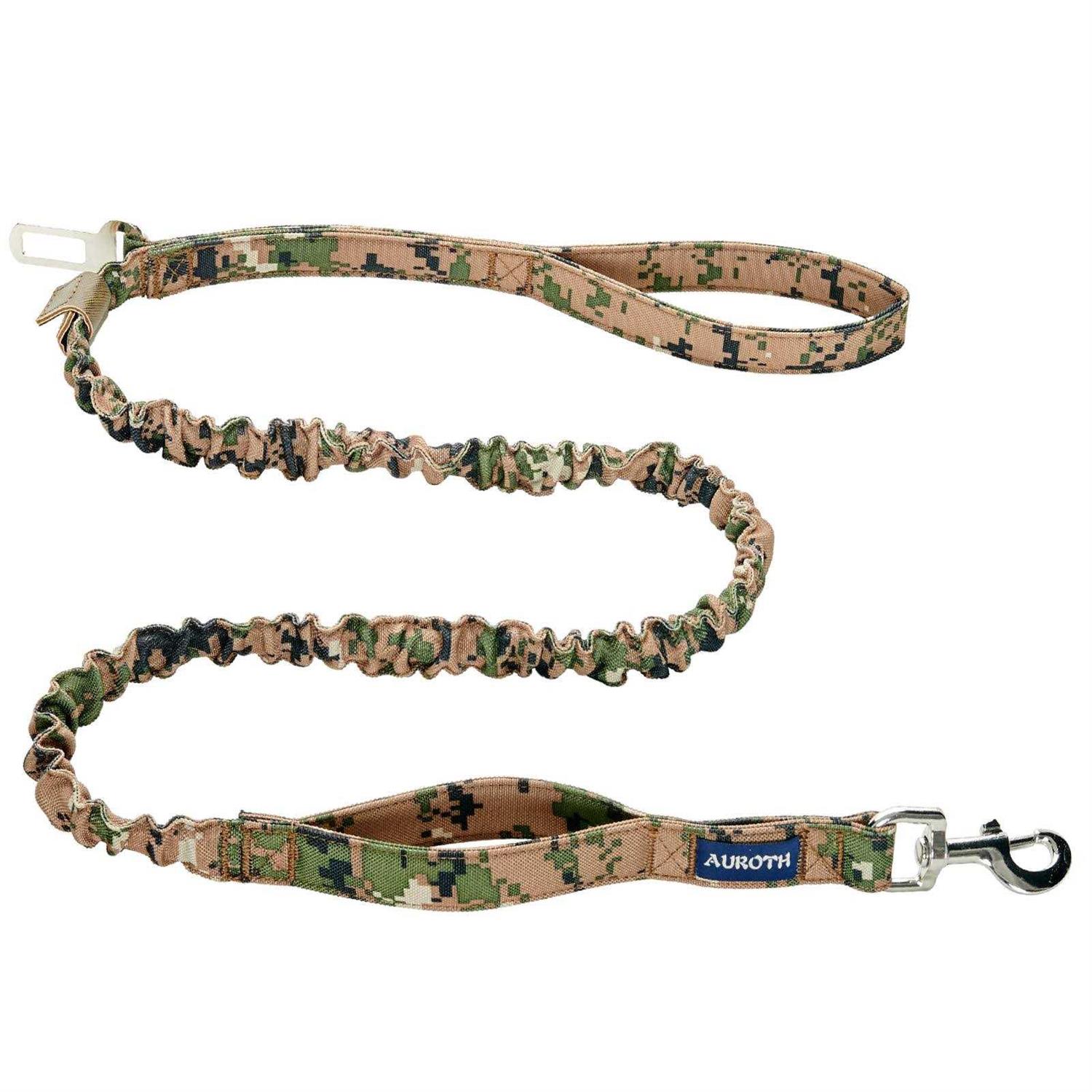 Auroth Dog Leash Large Dogs Heavy Duty Dog Leash Bungee