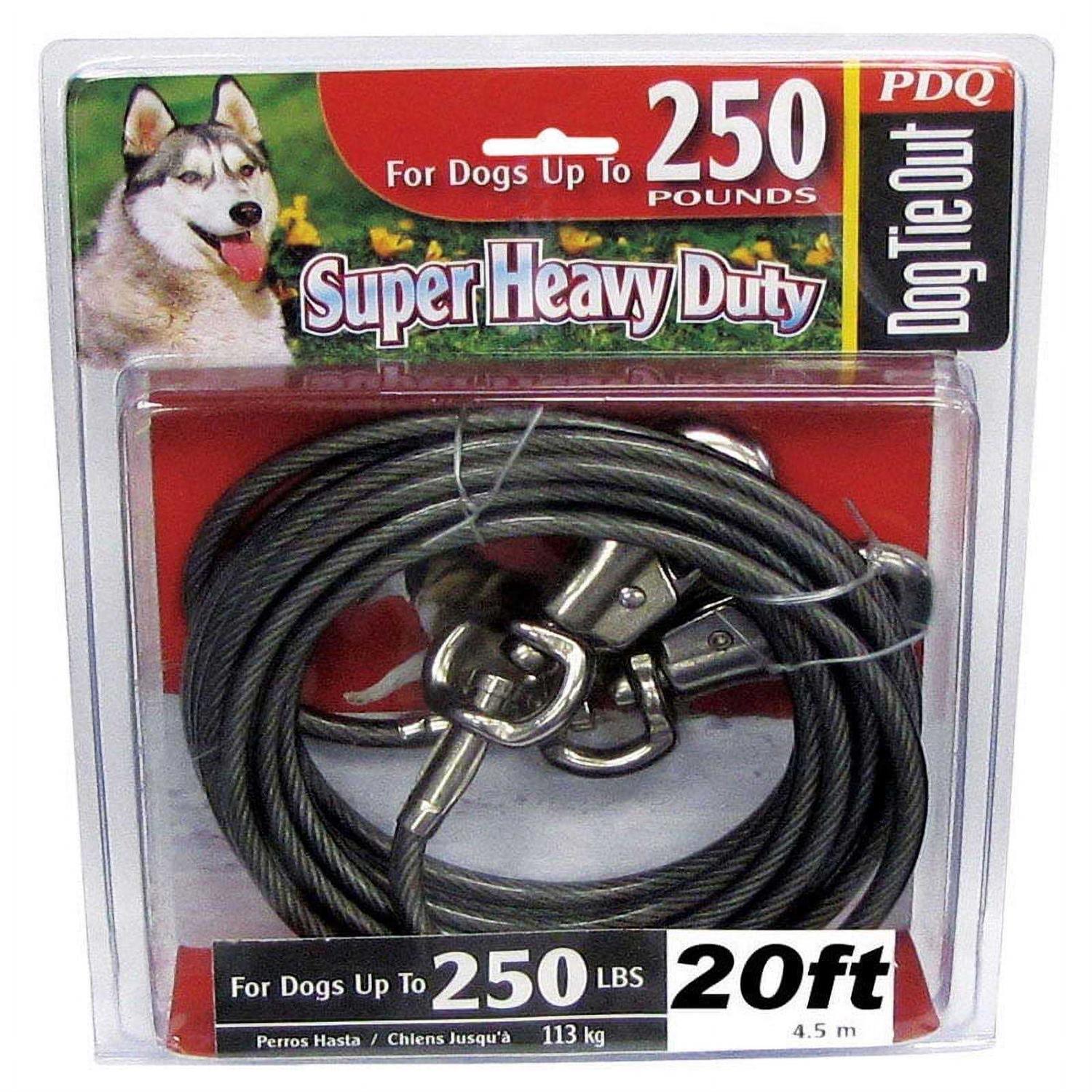 Boss Pet Super Beast Dog Cable Tie Out 20 ft