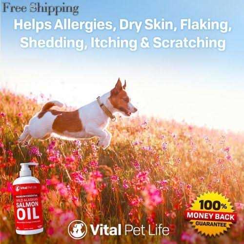 Alternative view of Vital Pet Life Salmon Oil for Dogs & Cats Healthy Skin & Coat Fish Oil