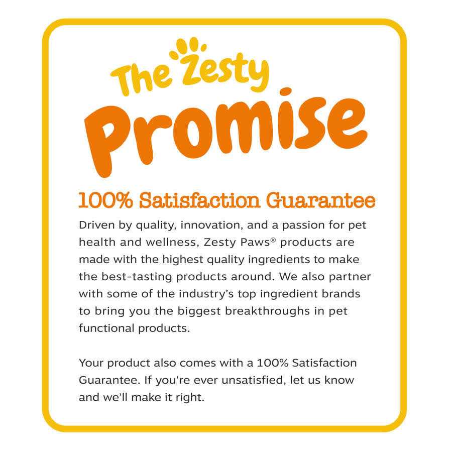 Alternative view of Zesty Paws Probiotic Bites for Dogs Pumpkin