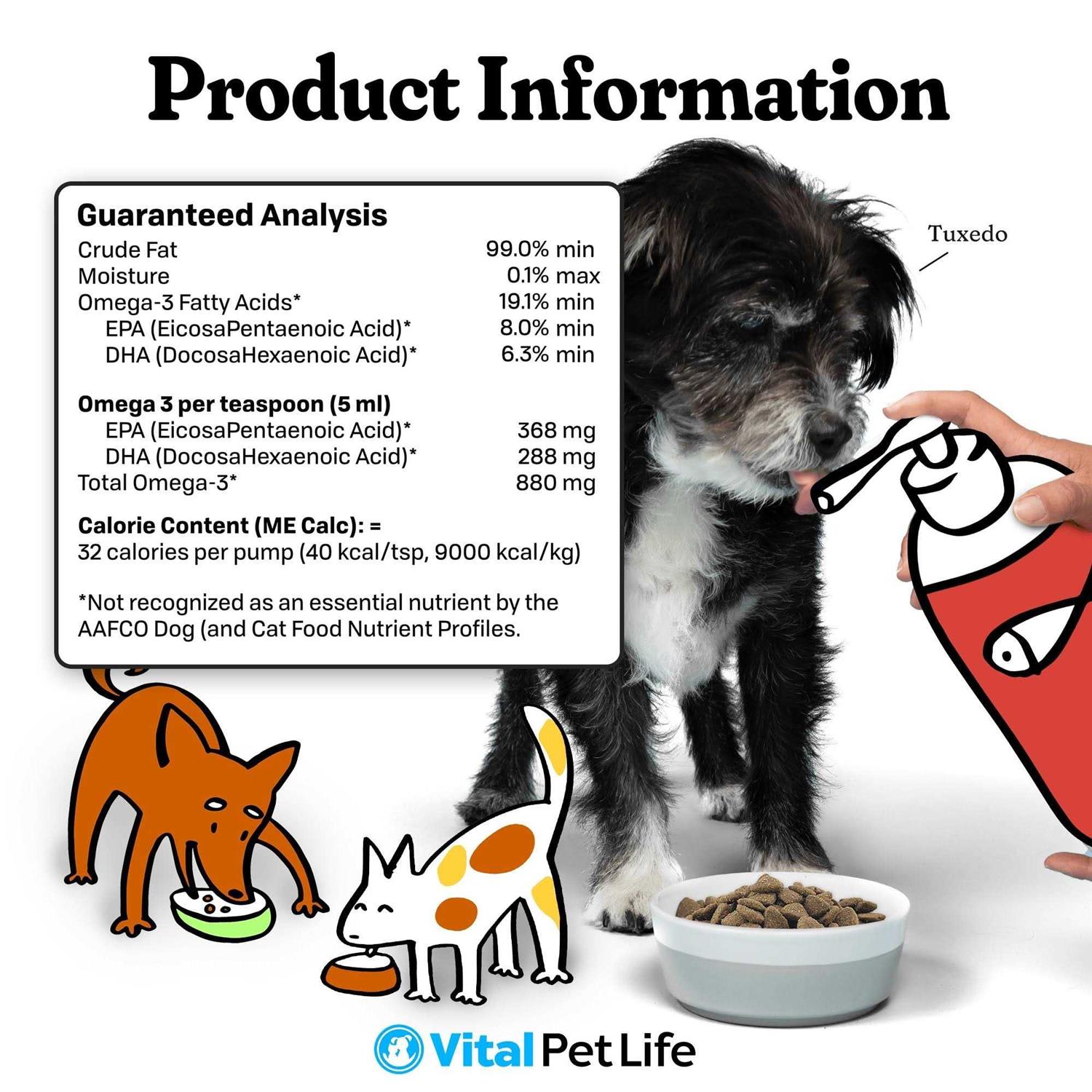 Alternative view of Vital Pet Life Fish Oil for Dogs
