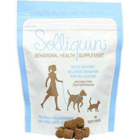 Alternative view of Solliquin Calming Behavioral Health Supplement for Small to Medium Dogs and Cats