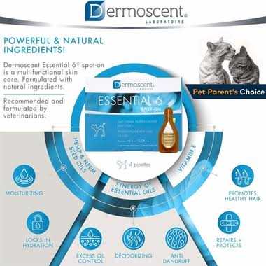 Alternative view of Dermoscent Essential 6 Spot-on Cats