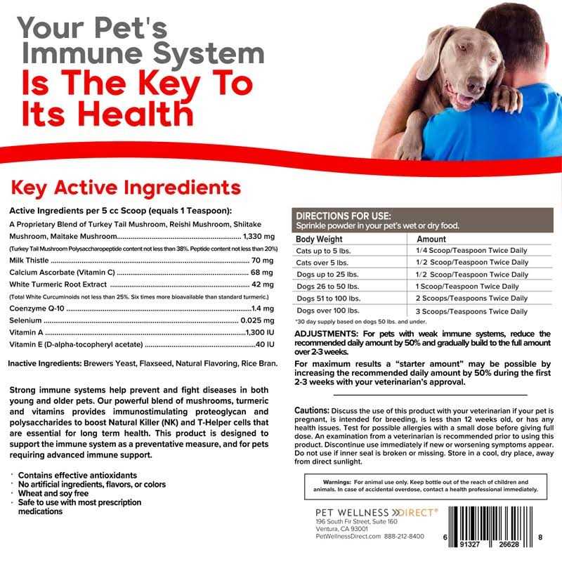 Alternative view of VetSmart Formulas Turkey Tail Mushroom for Dogs Immune Support with Reishi, Shiitake, Maitake Mushroom and Patented