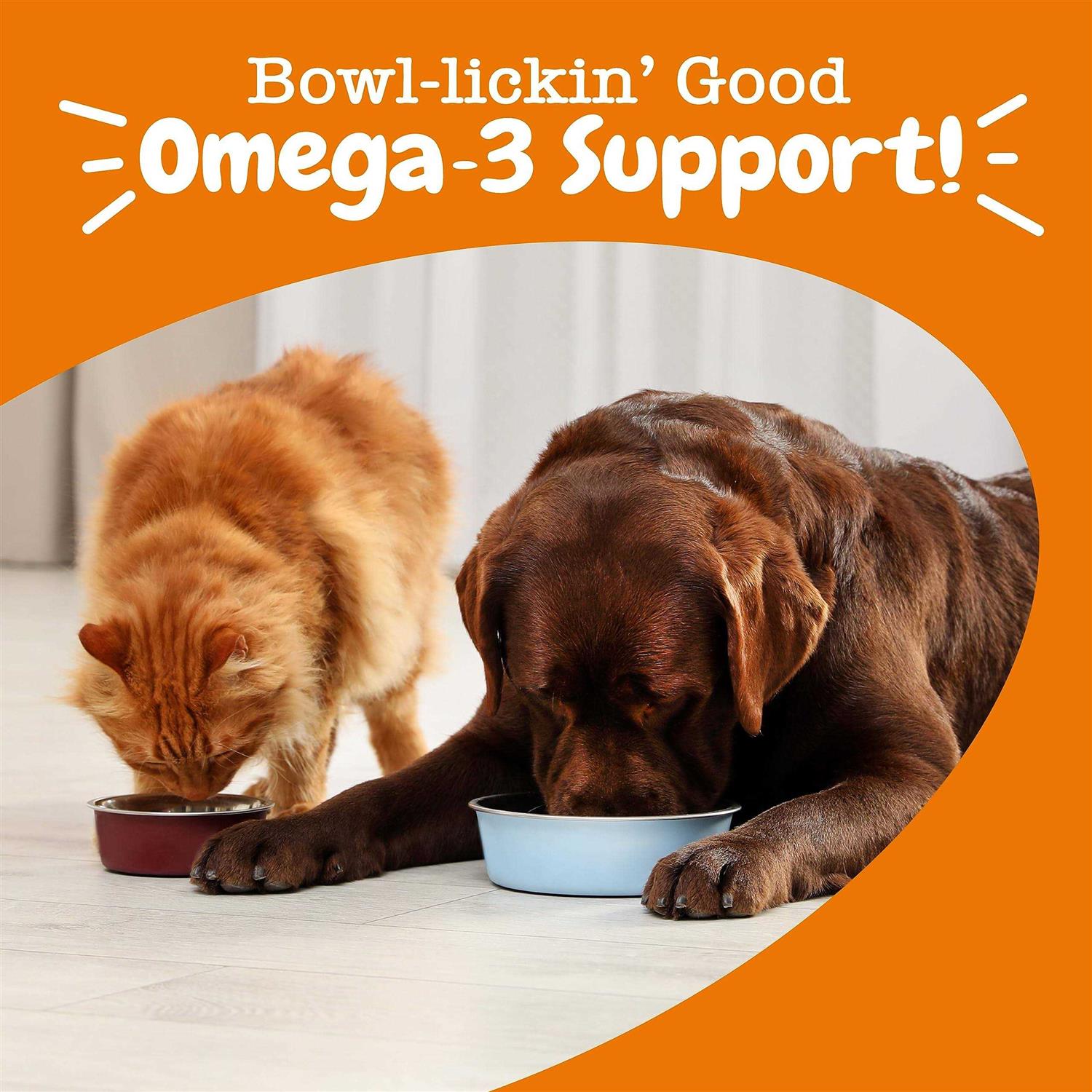 Alternative view of Zesty Paws Wild Alaskan Fish Oil for Dogs & Cats Pollock & Salmon Oil Blend