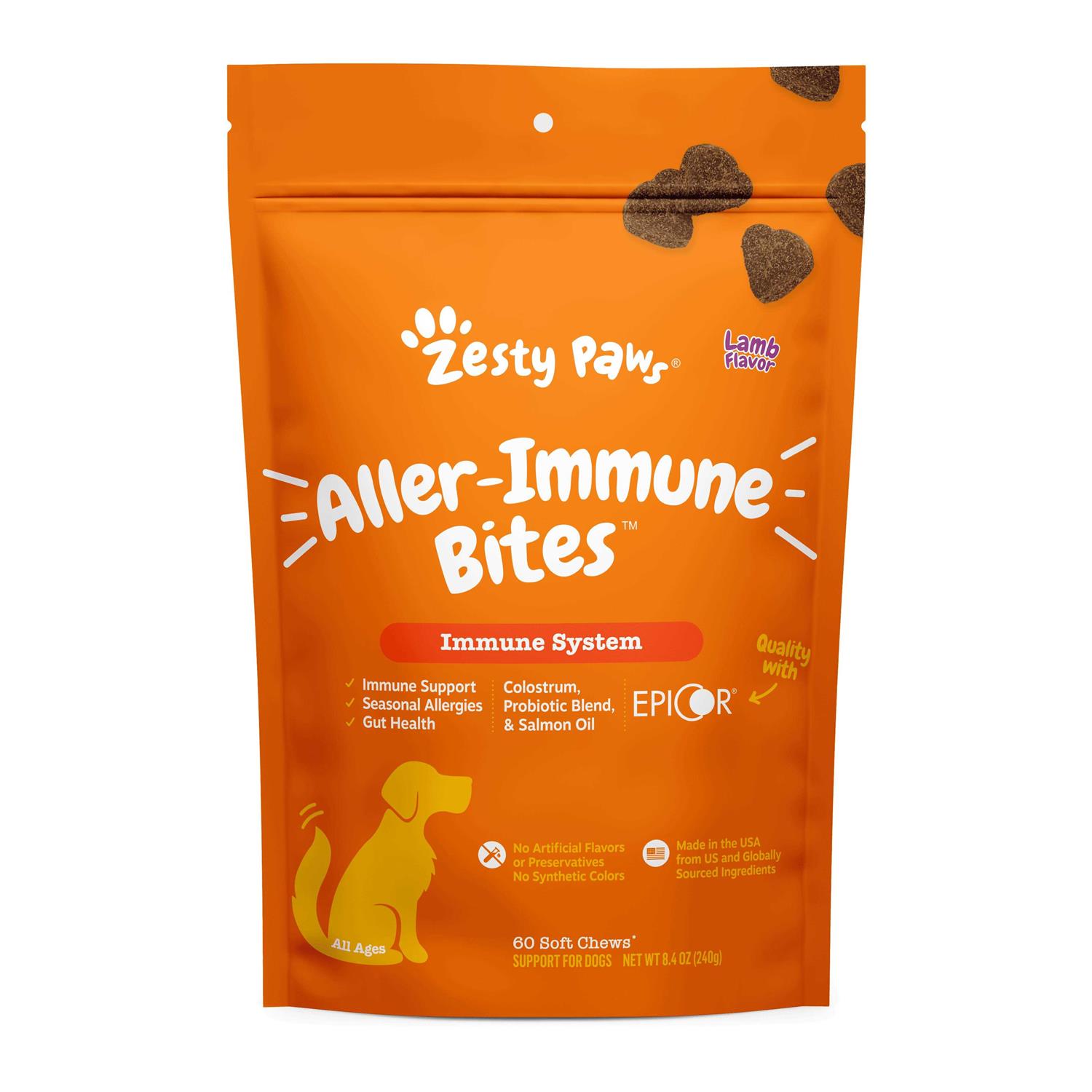 Zesty Paws Aller-Immune Bites for Dog