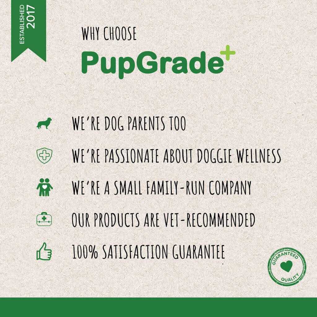 Alternative view of PupGrade Joint Support Supplement for Dogs Natural Glucosamine Chondroitin & MSM Soft Chews for Hip and Joint Pain Relief