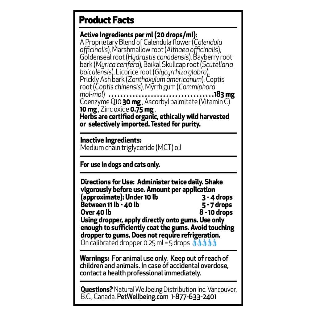 Alternative view of Pet Wellbeing Healthy Gums for Feline Periodontal Health