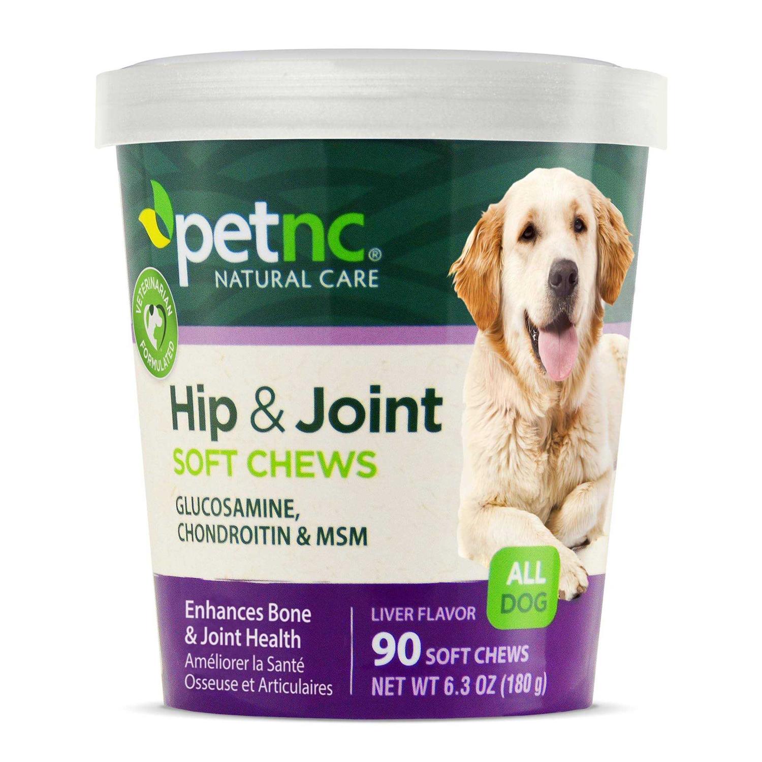 PetNC Natural Care Hip and Joint Soft Chews for Dogs