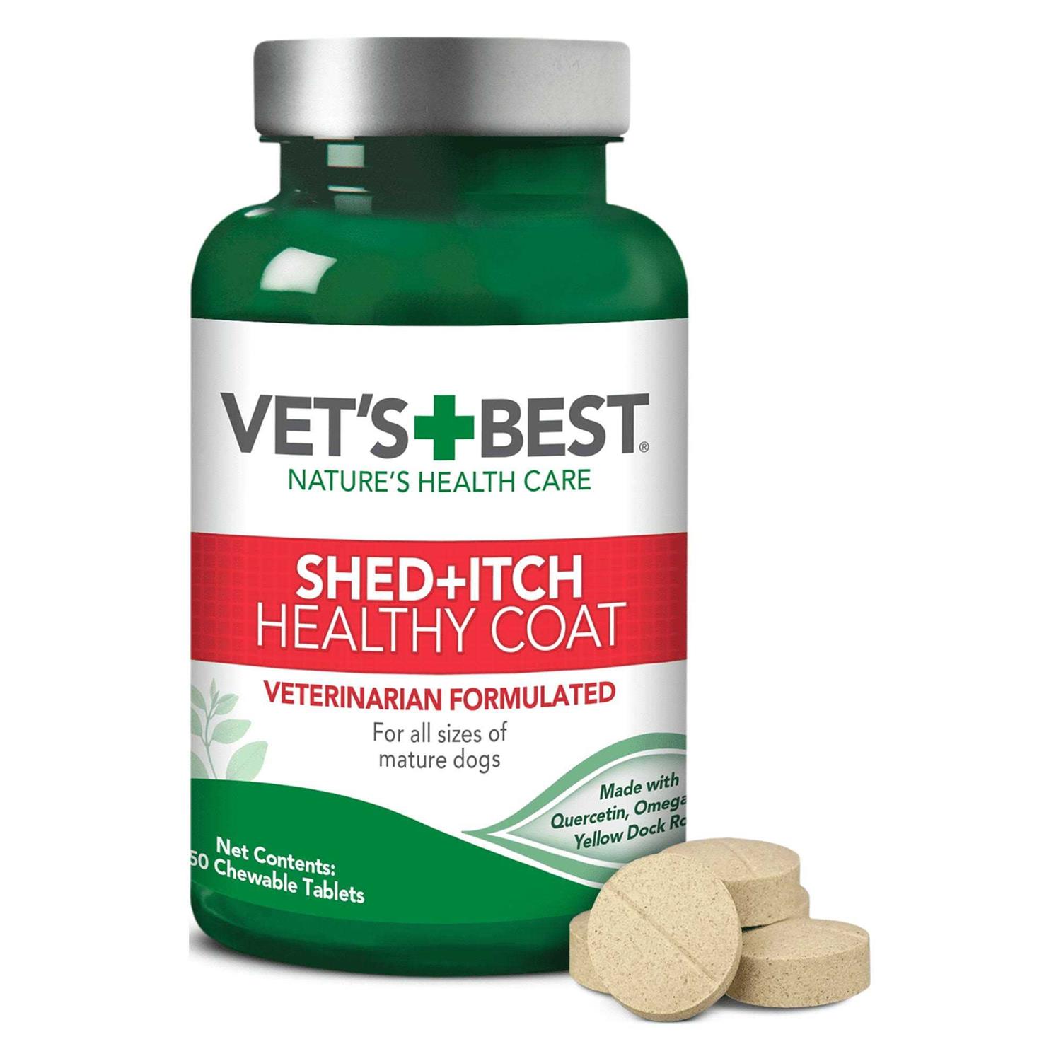 Vet's Best Healthy Coat Shed and Itch Relief Dog Supplements