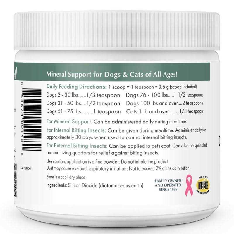 Alternative view of Wholistic Pet Organics Diatomaceous Earth Powder Supplement for Dogs & Cats