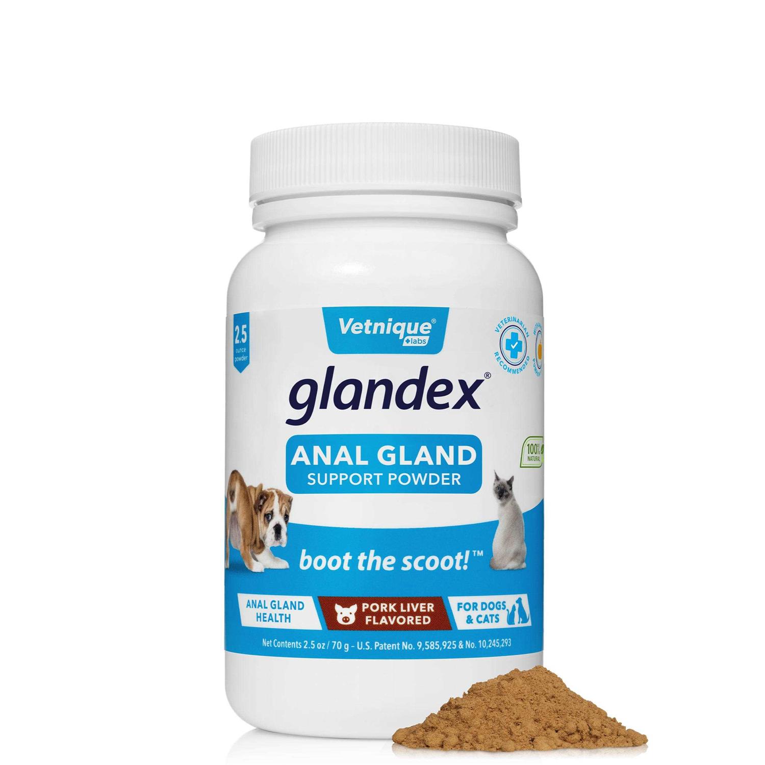 Glandex Anal Gland Support Powder for Dogs & Cats