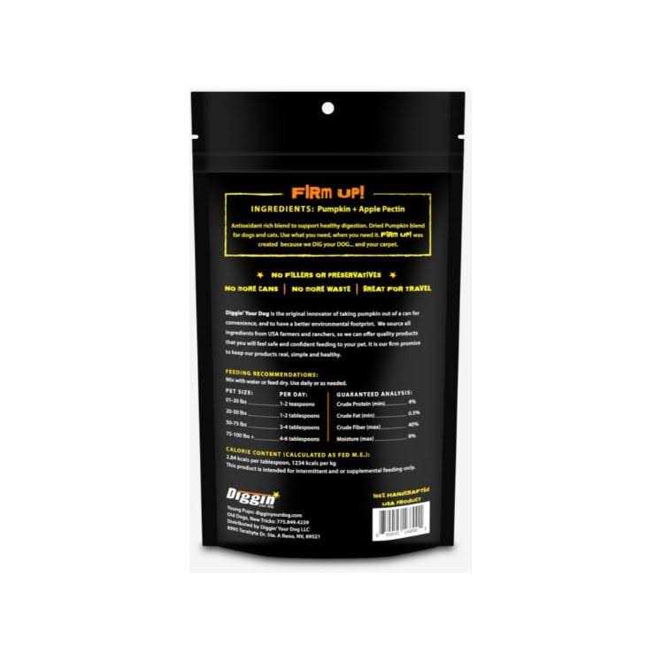 Alternative view of Diggin Your Dog Firm Up! Pumpkin Supplement
