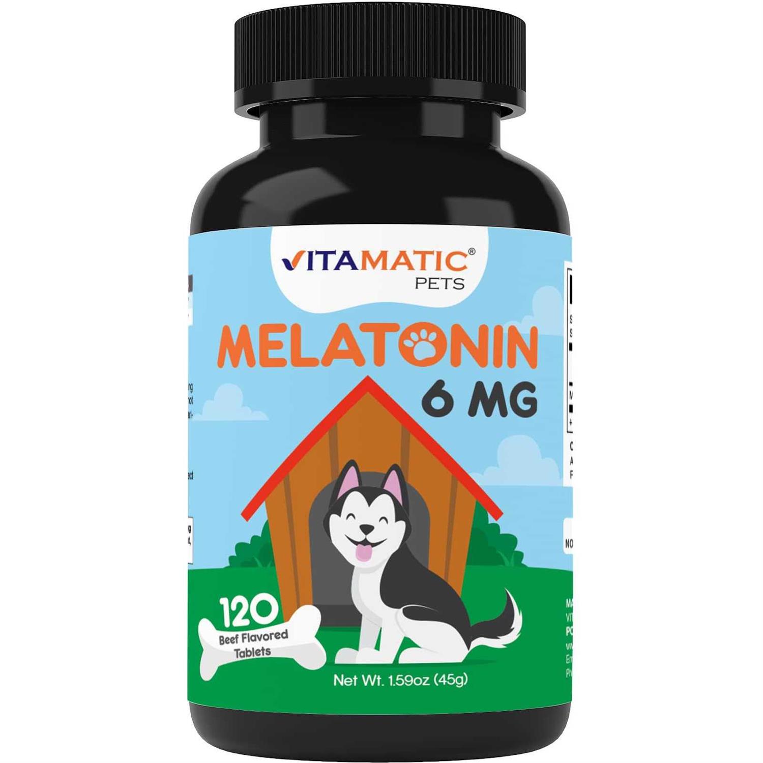 Vitamatic Melatonin for Dogs 6 mg