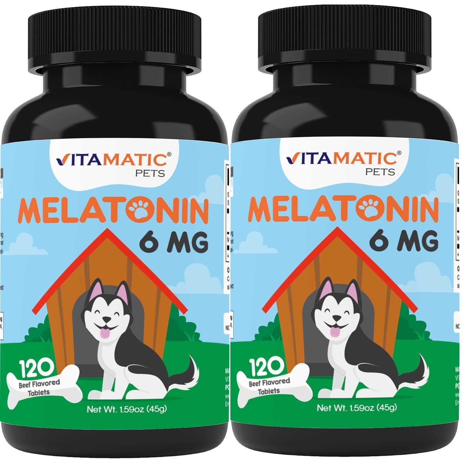 Vitamatic Melatonin for Dogs 6 mg